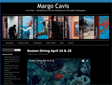 Tablet Screenshot of margocavis.com